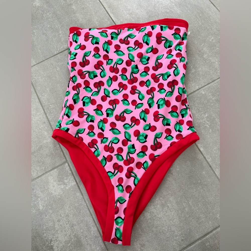 Beach Riot NEW Amber One pics swim Size M - Picture 3 of 7